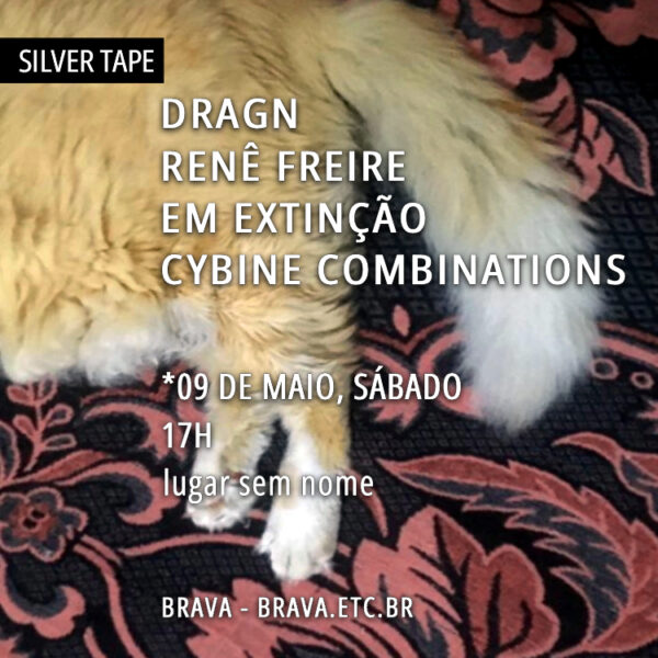 [Silver Tape] Cybine Combinations / em extinção / Renê Freire / DRAGN no lugar sem nome /SP