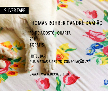 [Silver Tape] Thomas Rohrer e André Damião no Hotel Bar /SP