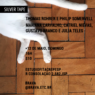[Silver Tape] Thomas Rohrer e Philip Somervell / Mariana Carvalho, Catriel Nievas, Julia Teles e Gustavo Branco no estudiofitacrepeSP