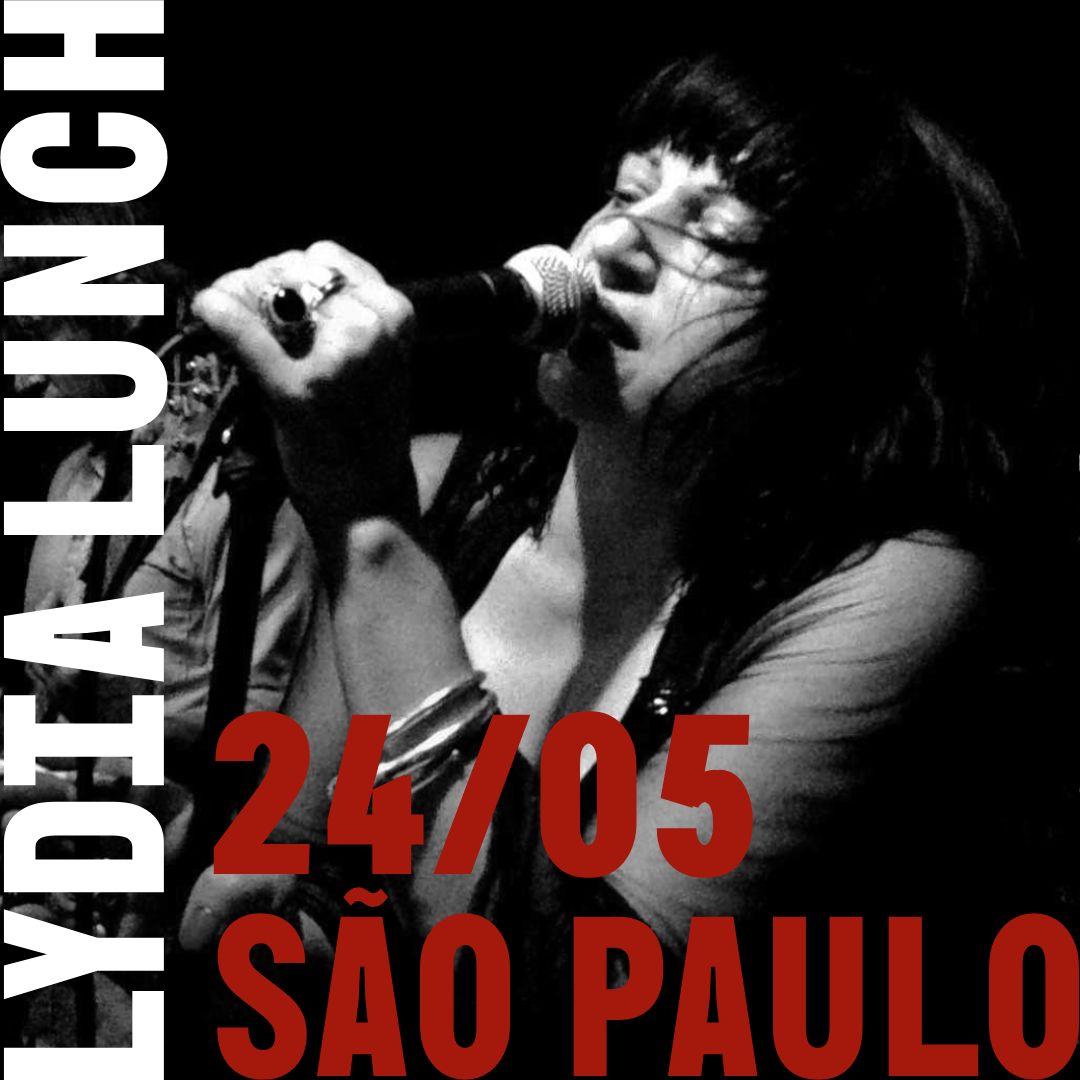 Lydia Lunch, Tim Dahl e Matt Nelson ‘Murderous Again’ em São Paulo e Rio de Janeiro
